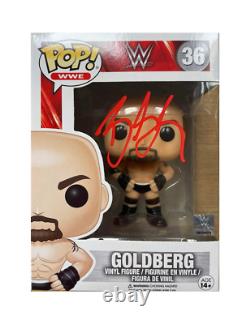 WWE Funko Pop #36 Signed by Goldberg 100% Authentic With COA