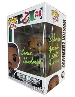 Winston Ghostbusters Funko Pop Signed by Ernie Hudson 100% Authentic With COA