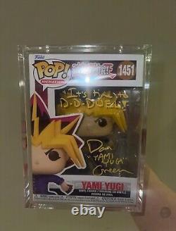 Yu-Gi-Oh! Yami Yugi #1451 Signed By Dan Green Funko Pop